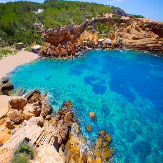 Punta Galera boat trip north ibiza 1