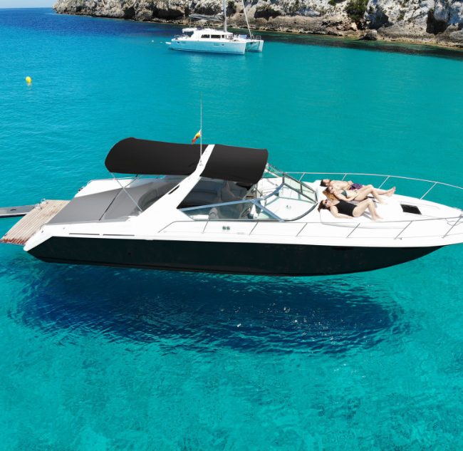 searay 40 noleggio barche ibiza 1